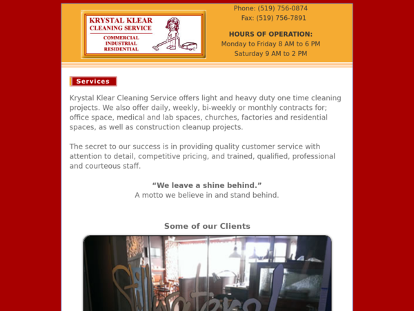 Krystal Klear Cleaning Service