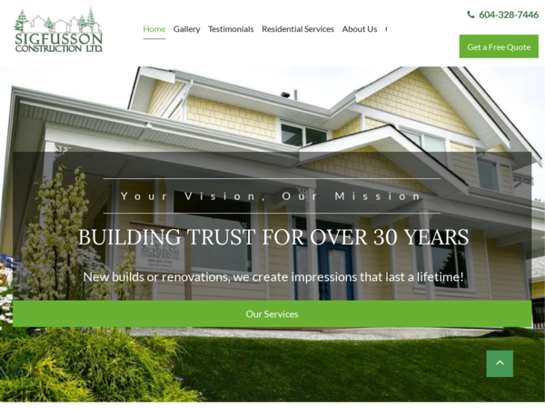 Sigfusson Construction Ltd.
