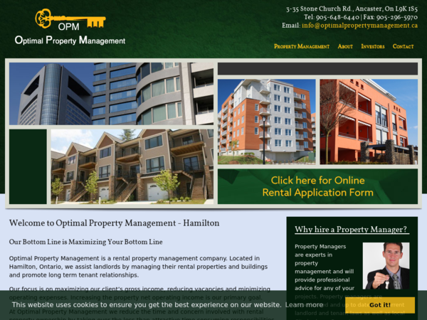 Optimal Property Management