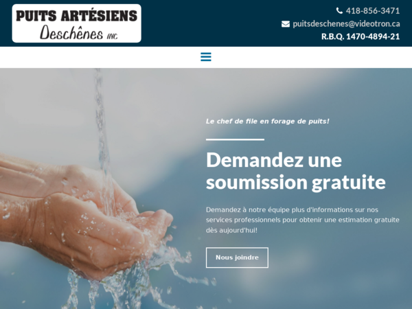 Puits Artésiens Deschênes Inc