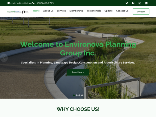 Maritime Landscape Services Ltd/ Environova Planning Grouping INC
