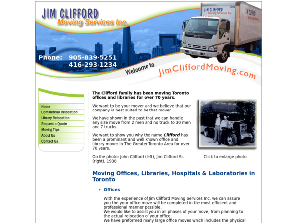 Jim Clifford Moving Services Inc.
