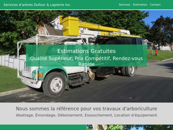 Dufour & Lapierre Inc Service d'Arbres