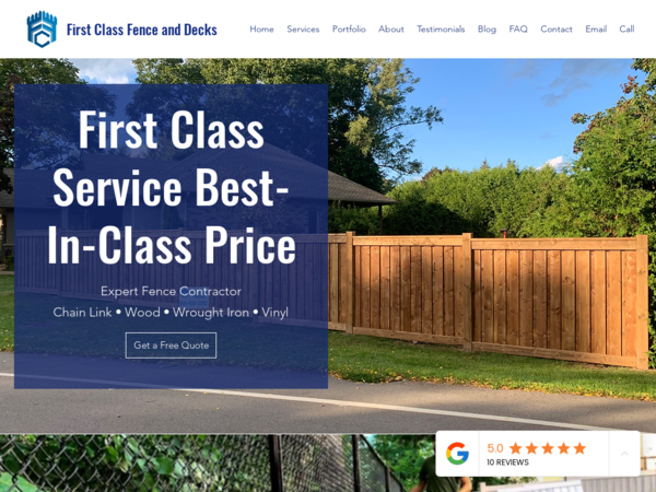 First Class Fence and Decks