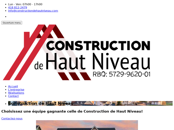 Construction de Haut Niveau