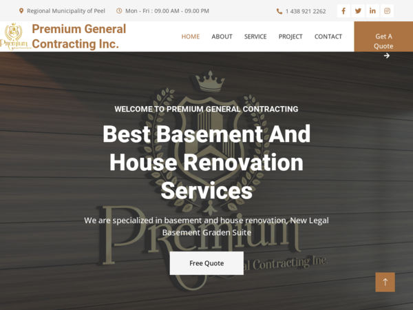 Premium General Contracting Inc.