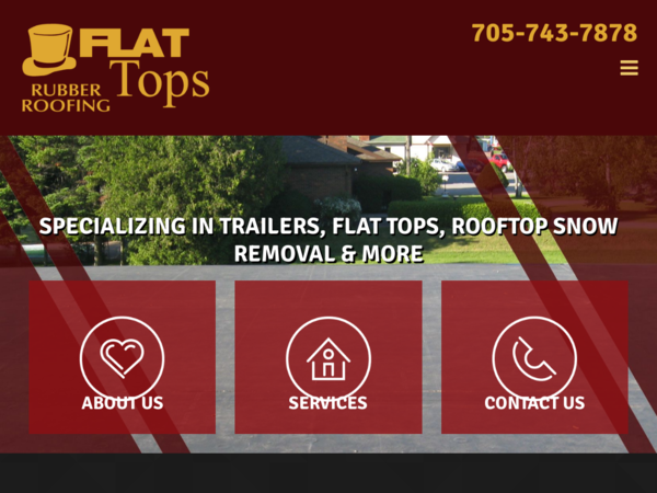 Flat Tops Rubber Roofing