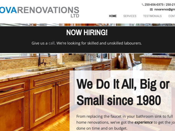 Nova Renovations Ltd