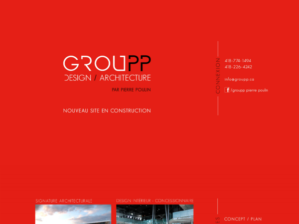 Groupp Pierre Poulin Design Architecture