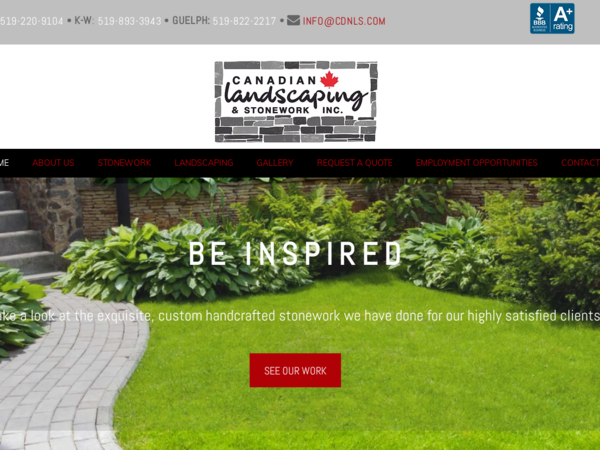 Canadian Landscaping & Stone Work Inc