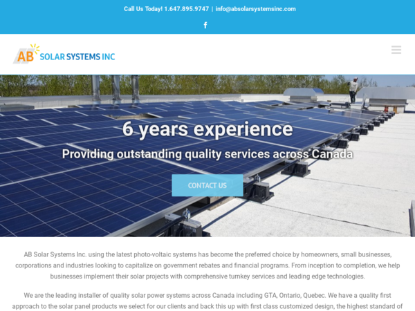 AB Solar Systems Inc.