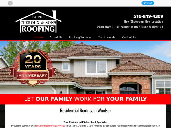 Cleroux & Sons Roofing