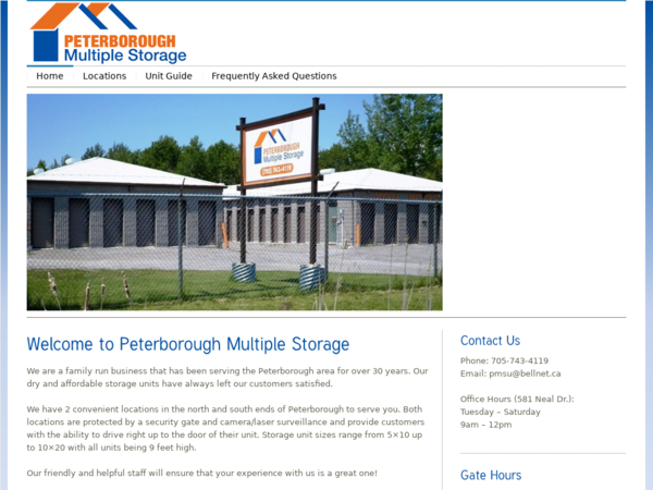 Peterborough Multiple Storage