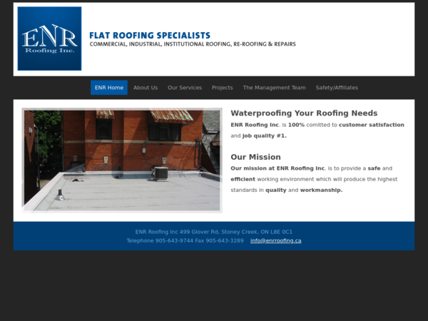 Enr Roofing Inc