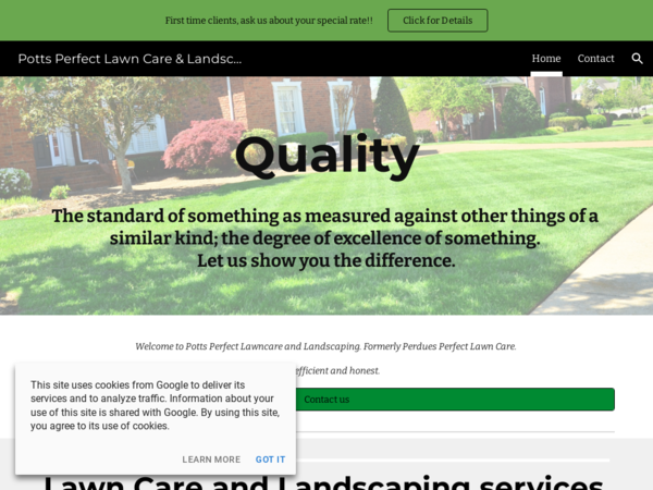 Potts Perfect Lawn Care and Landscaping