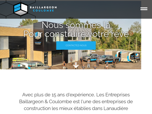 Les Entreprises Baillargeon & Coulombe