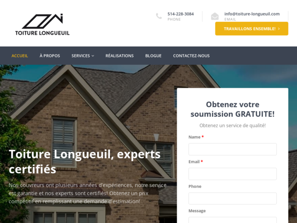 Toiture Longueuil