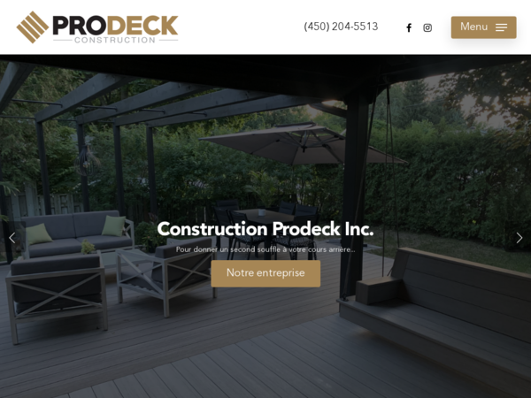 Construction Prodeck Inc.
