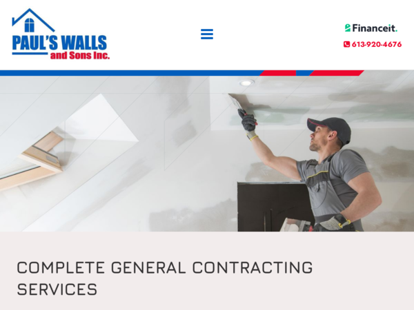 Pauls Walls and Sons Inc.