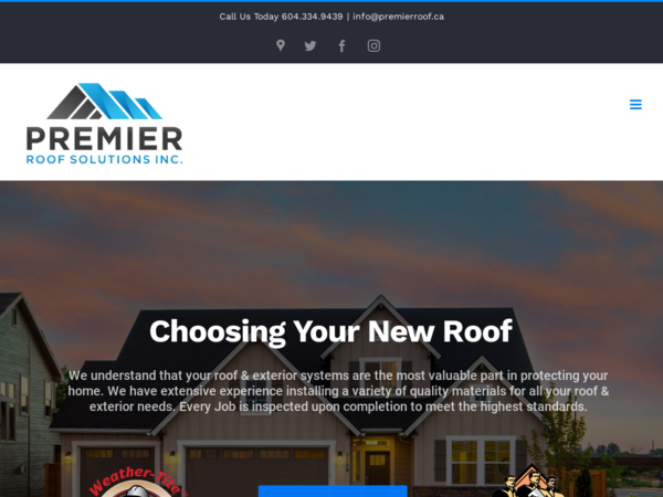 Premier Roof Solutions Inc
