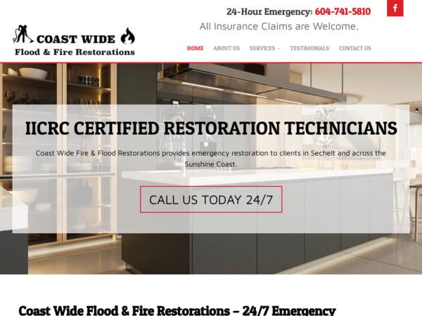 Coast Wide Flood & Fire Restorations