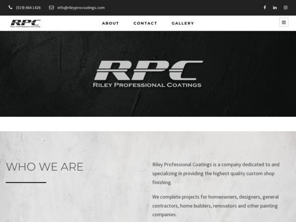 Riley Painting Corporation.