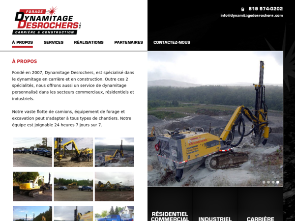 Dynamitage Desrochers