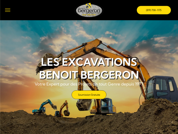 Excavations Benoit Bergeron