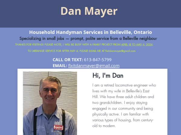 Dan Mayer Belleville Handyman