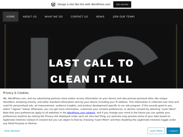 Last Call To Clean It All