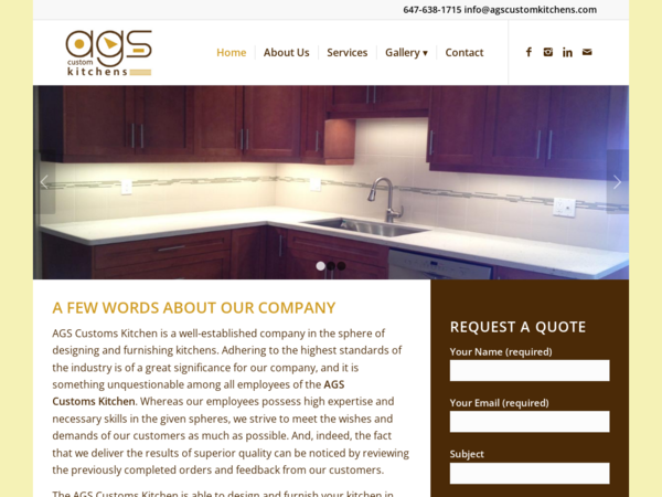 AGS Custom Kitchens Ltd.