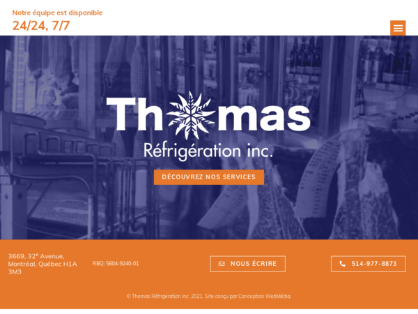 Thomas Réfrigération Inc.