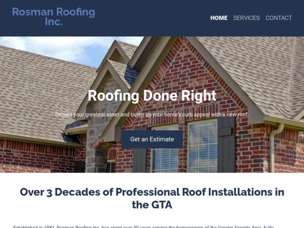 Rosman Roofing Inc
