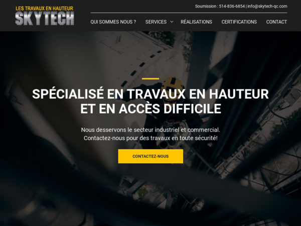 Travaux en Hauteur Skytech Inc