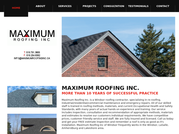Maximum Roofing Inc