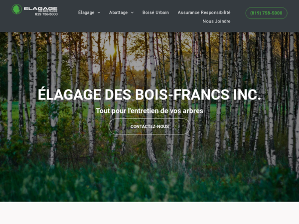 Elagage Des Bois-Francs Inc