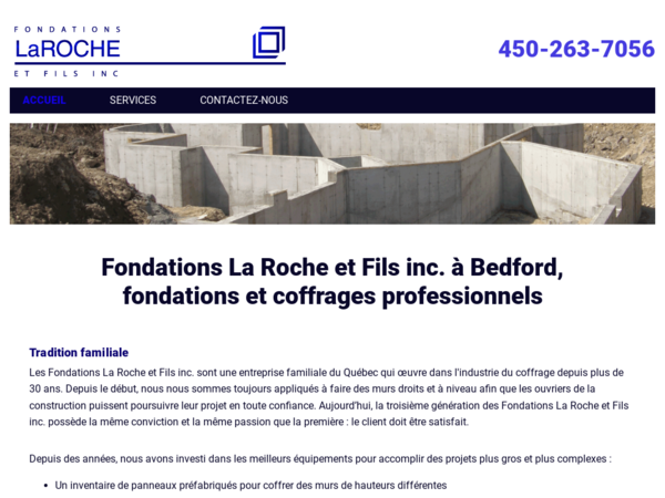 La Roche Et Fils Fondations