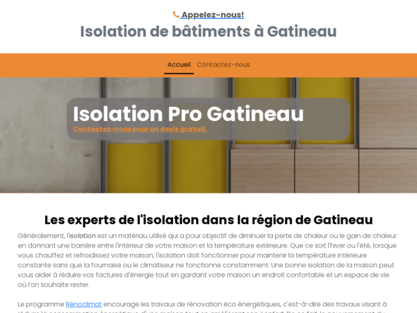 Isolation Pro Gatineau Inc.