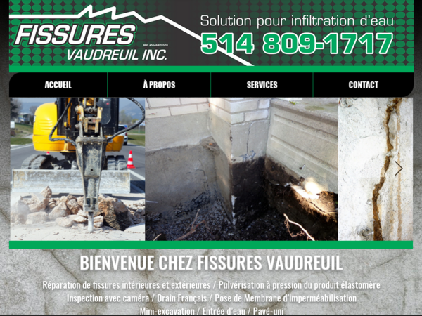 Fissures Vaudreuil