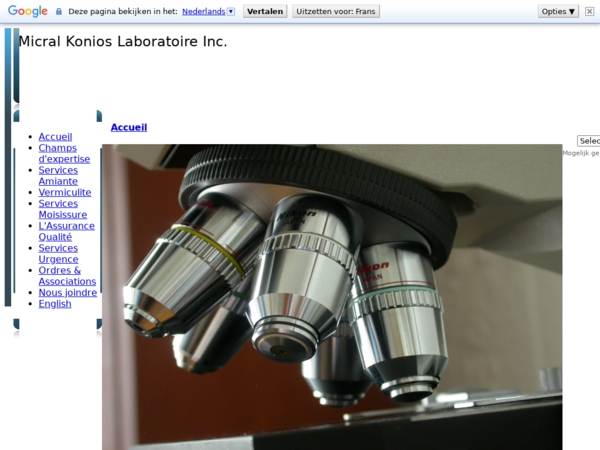 Micral Konios Laboratoire Inc