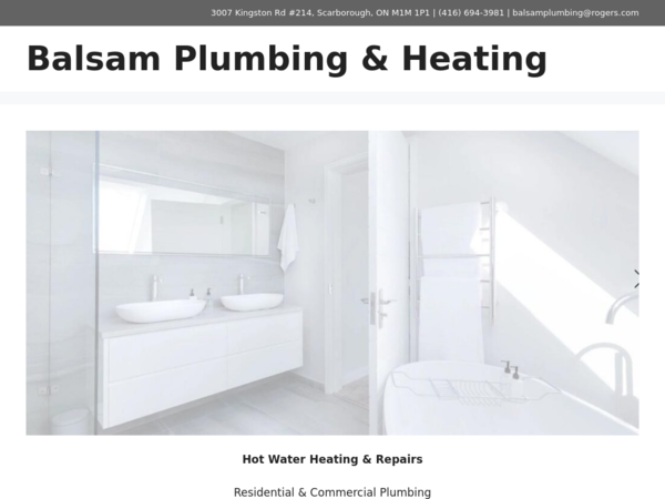 Balsam Plumbing & Heating Ltd