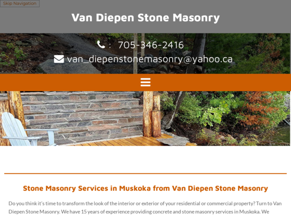 Van Diepen Stone Masonry