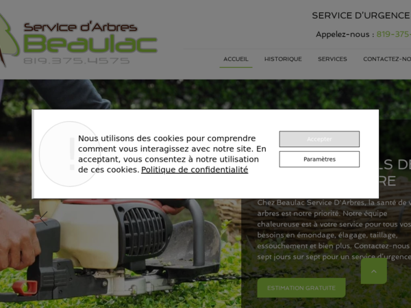 Beaulac Service d'Arbres