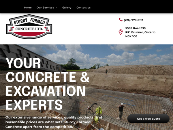Sturdy Formed Concrete Ltd