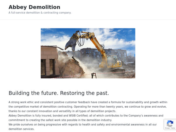 Abbey Demolition