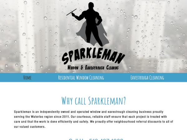 Sparkleman Window & Eavestrough Cleaning