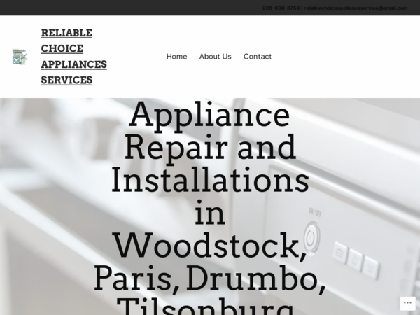 Reliable Choice Appliances Services