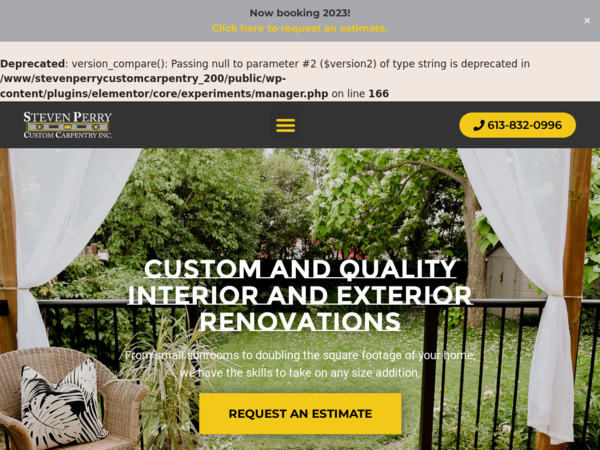 Steven Perry Custom Carpentry Inc.