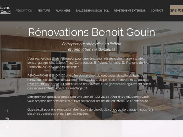 Renovation Benoit Gouin