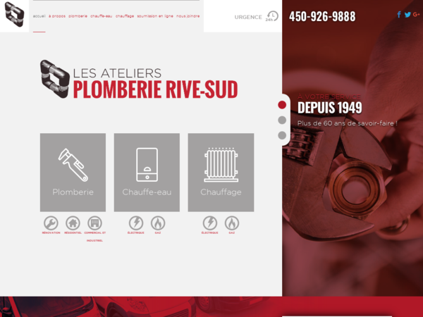 Les Ateliers de Plomberie Rive-Sud